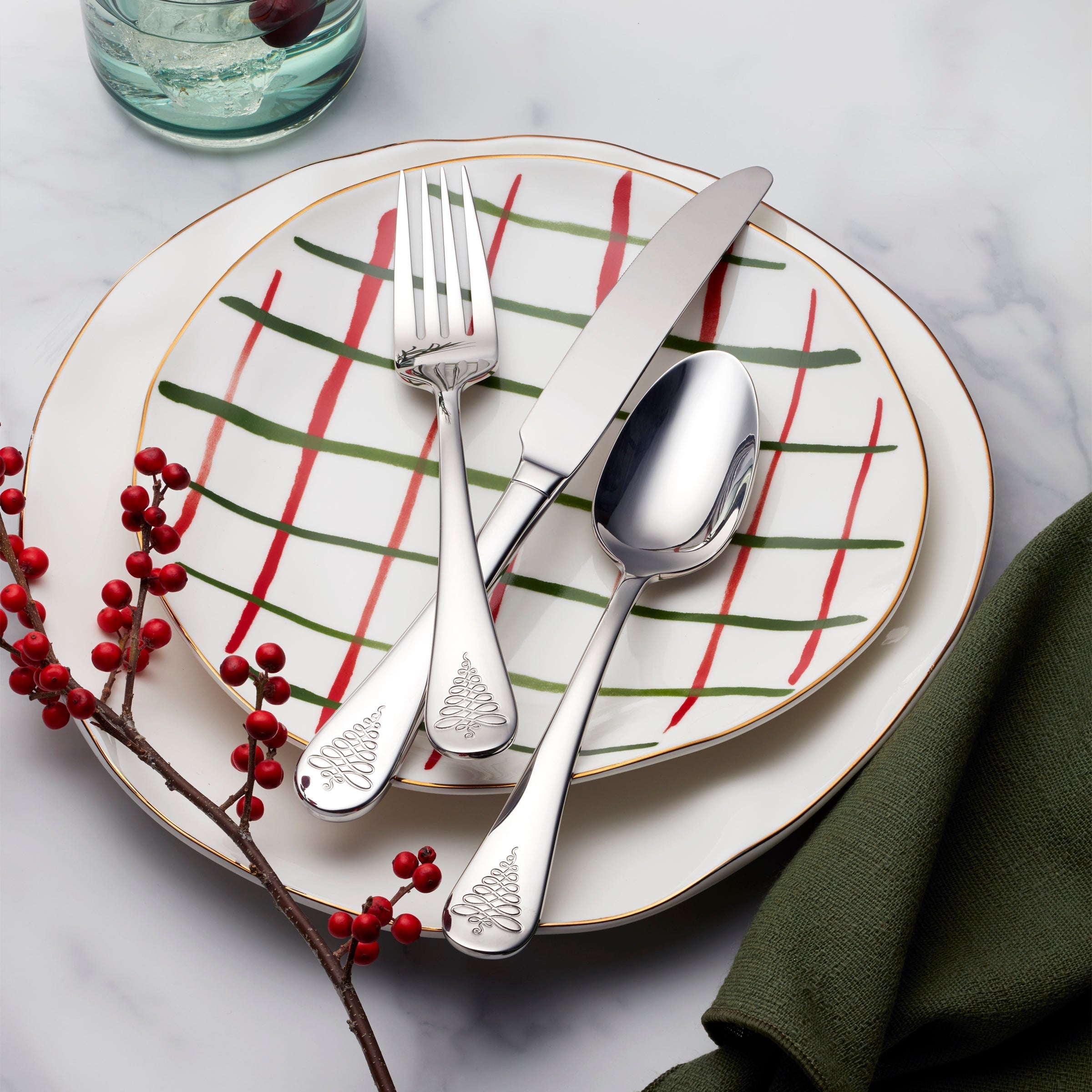 Lenox Everyday Flatware Noella 65-Piece Flatware Set - Image 5