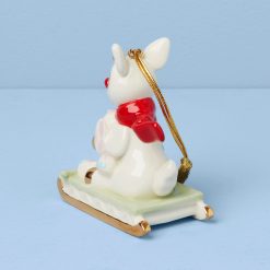 Alternative view of Lenox Everyday Flatware Personalized Rudolph with Misfit Elephant Ornament