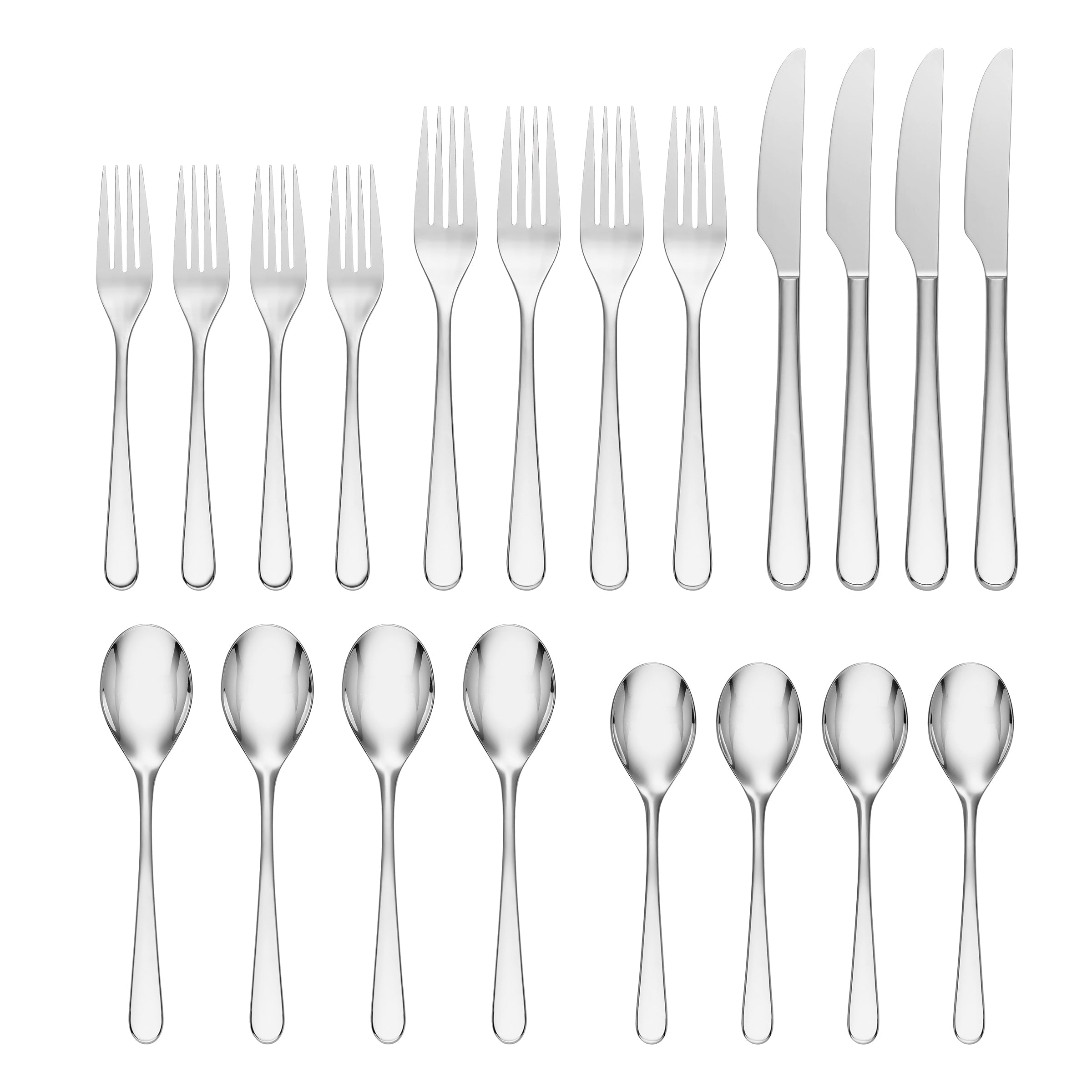 Lenox Everyday Flatware Kenbrook 20-Piece Flatware Set - Image 2