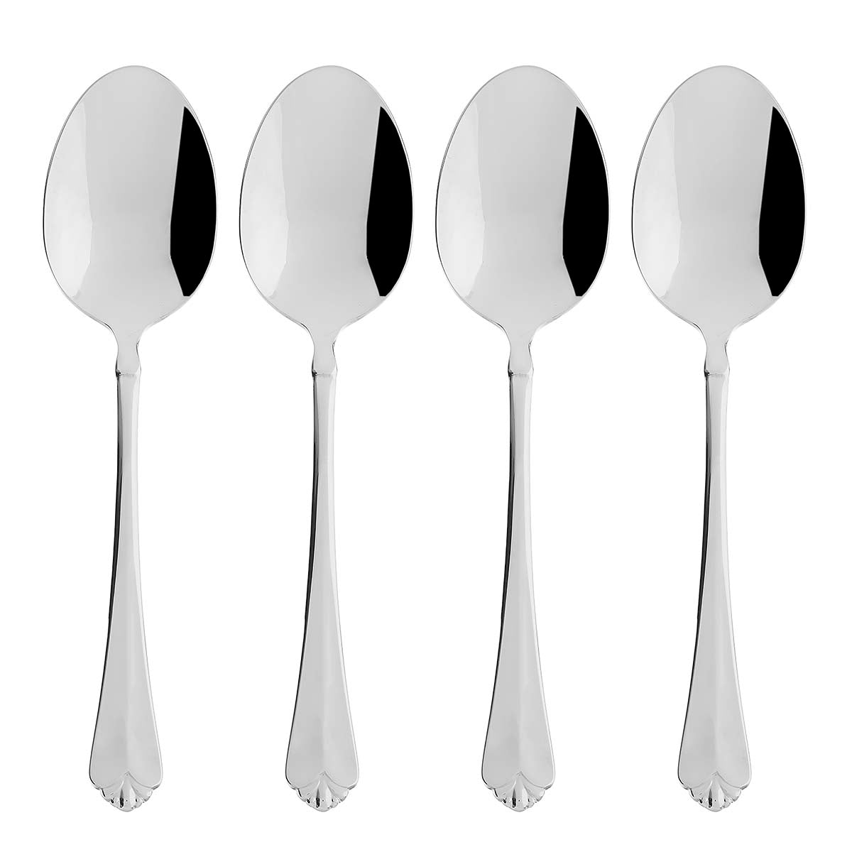 Lenox Everyday Flatware Juilliard Dinner Spoons, Set of 4