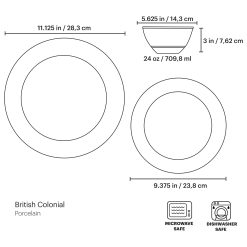 Alternative view of Lenox Everyday Flatware British Colonial Tradewind 12-Piece Dinnerware Set