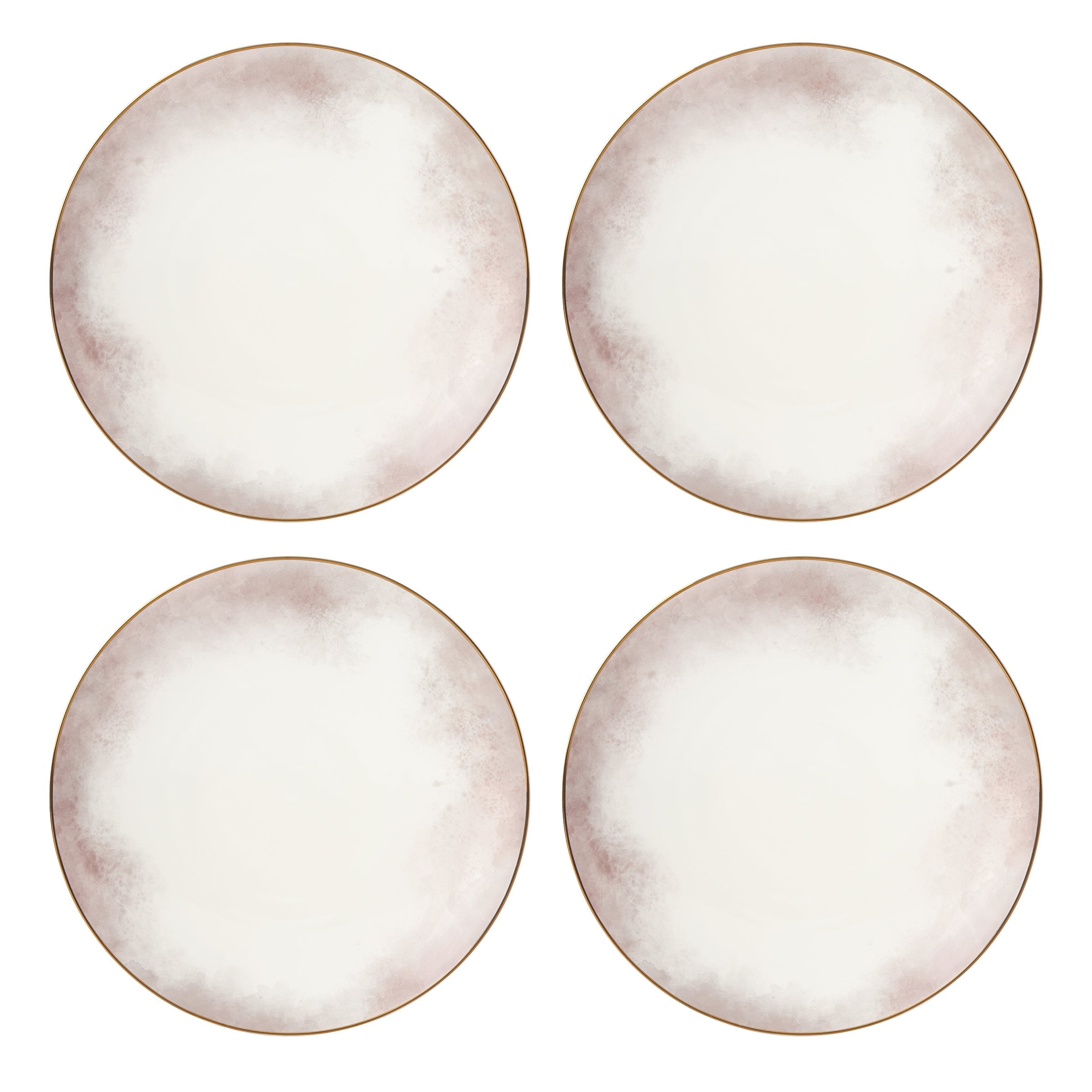 Lenox Everyday Flatware Trianna Salaria Coupe Dinner Plates, Set of 4