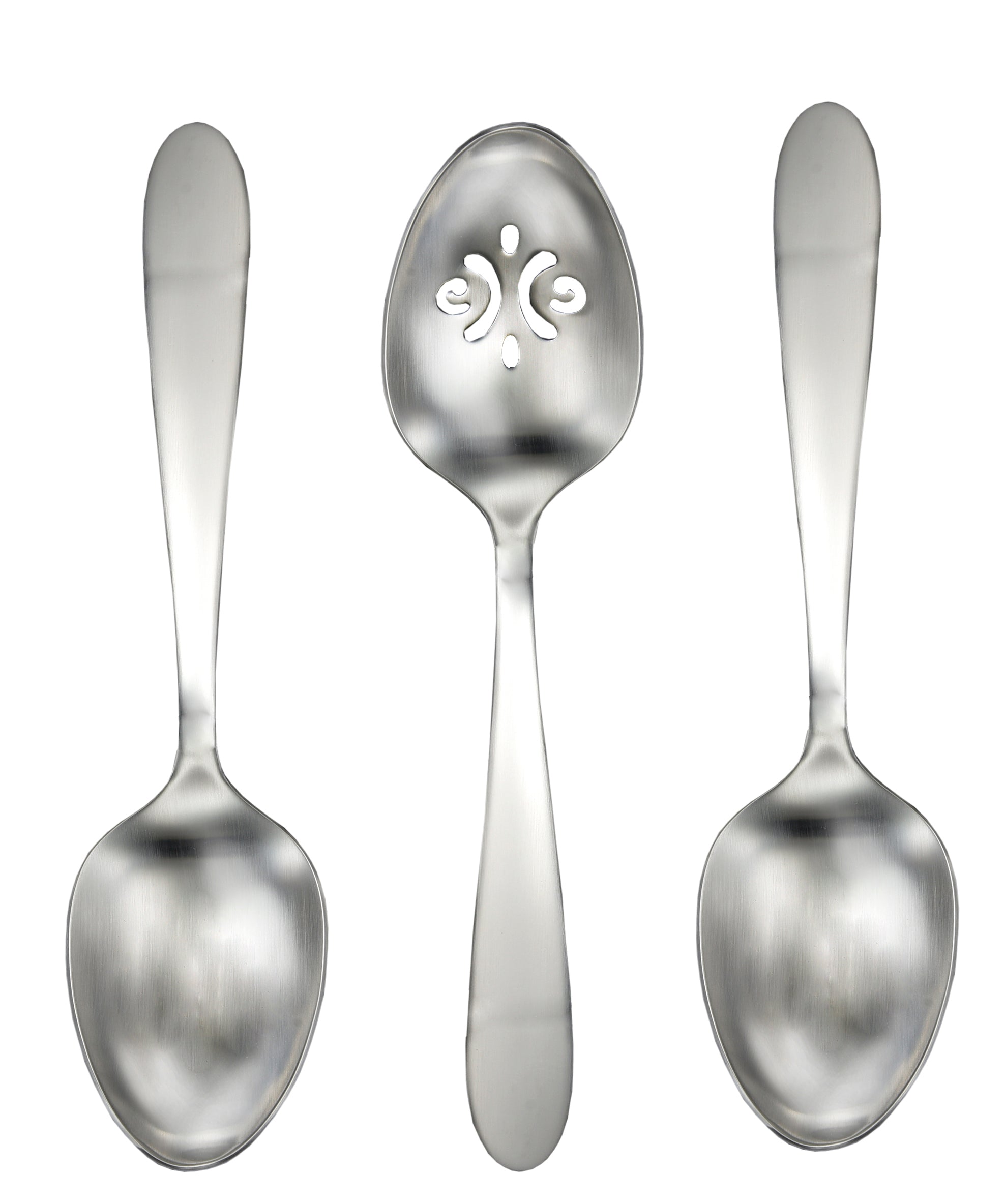 Lenox Everyday Flatware Vale 3-Piece Serving Spoons