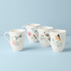 Alternative view of Lenox Everyday Flatware Butterfly Meadow Mugs, Set of 4