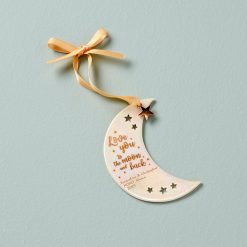 Lenox Everyday Flatware Personalized Love You to the Moon Ornament
