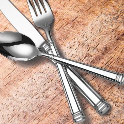 Alternative view of Lenox Everyday Flatware Abington Square 5-Piece Place Setting
