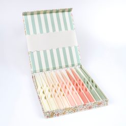 Lenox Everyday Flatware Meri Meri x Liberty Wharfedale Candle Gift Box, Set of 10