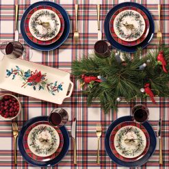 Alternative view of Lenox Everyday Flatware Winter Greetings Salad Plates, Set of 4