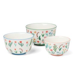 Alternative view of Lenox Everyday Flatware First Blooms 3-Piece Nesting Bowl Set