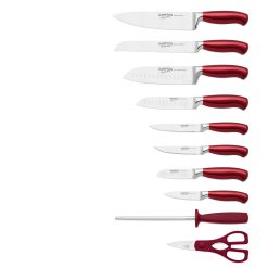 Alternative view of Lenox Everyday Flatware Argentum Red 14-Piece Cutlery Block Set