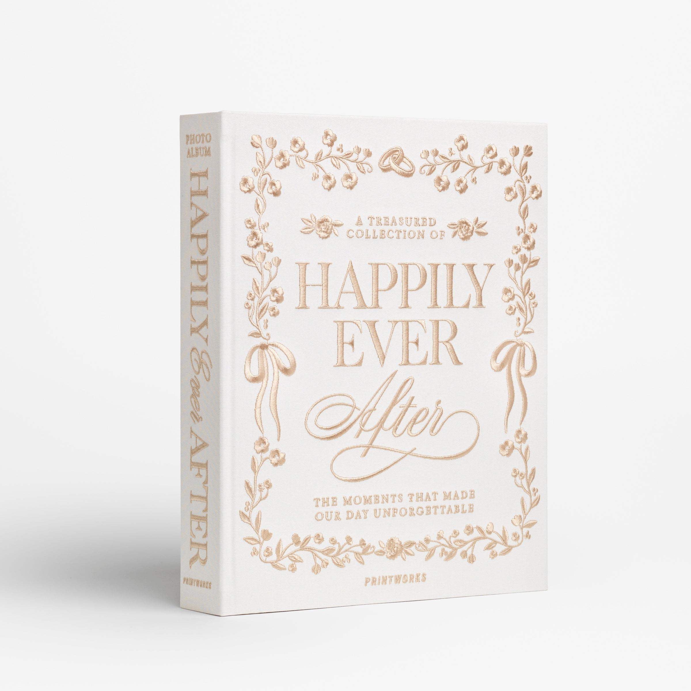 Lenox Everyday Flatware Happily Ever After Embroidered Wedding Photo Album