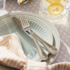 Alternative view of Lenox Everyday Flatware French Perle Groove Ice Blue 4-Piece Place Setting