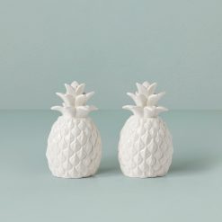Lenox Everyday Flatware Wicker Creek Pineapple Salt & Pepper Set