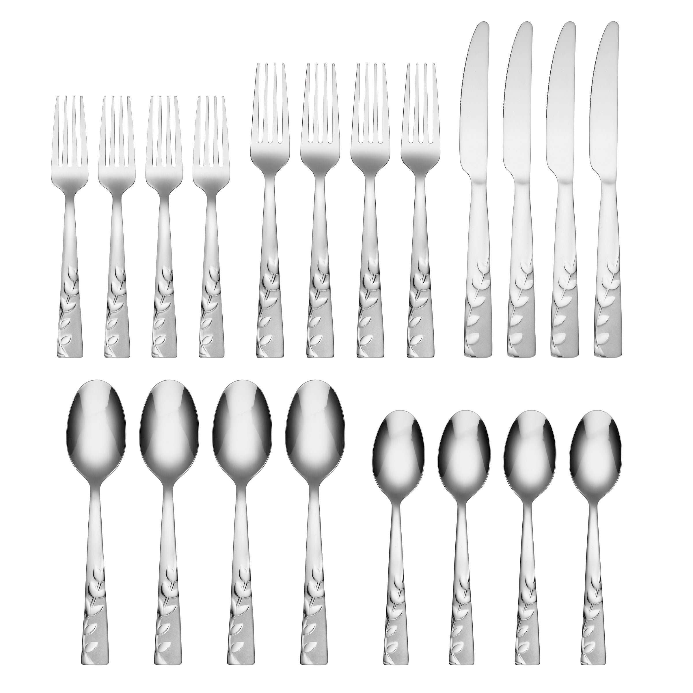 Lenox Everyday Flatware Blossom Sand 20-Piece Flatware Set - Image 2