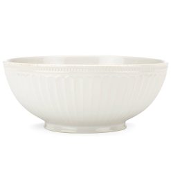 Alternative view of Lenox Everyday Flatware French Perle Groove White Medium Bowl