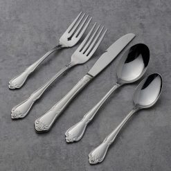 Alternative view of Lenox Everyday Flatware True Rose 45 Piece Everyday Flatware Set, Service For 8