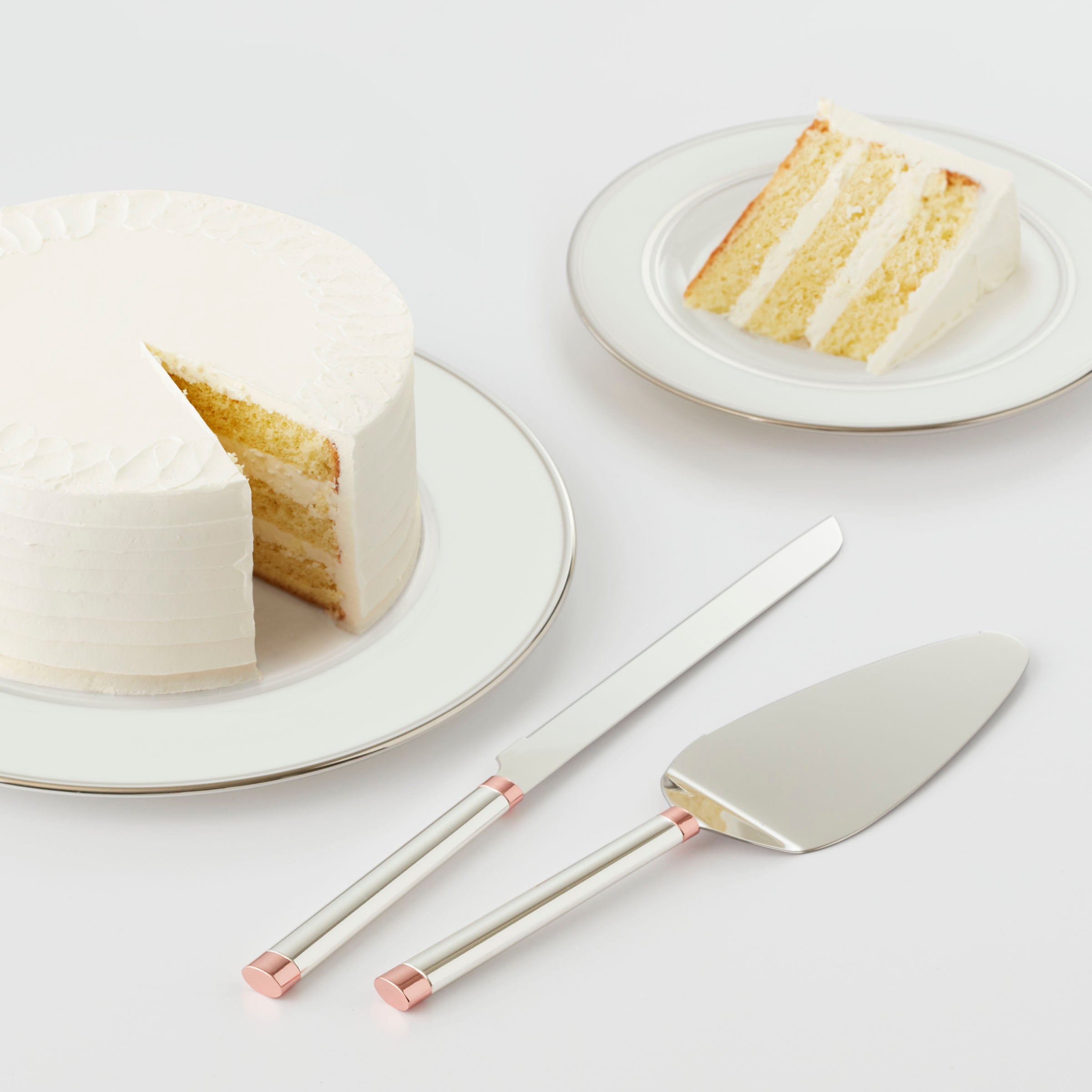 Lenox Everyday Flatware Rosy Glow 2-Piece Dessert Set - Image 2