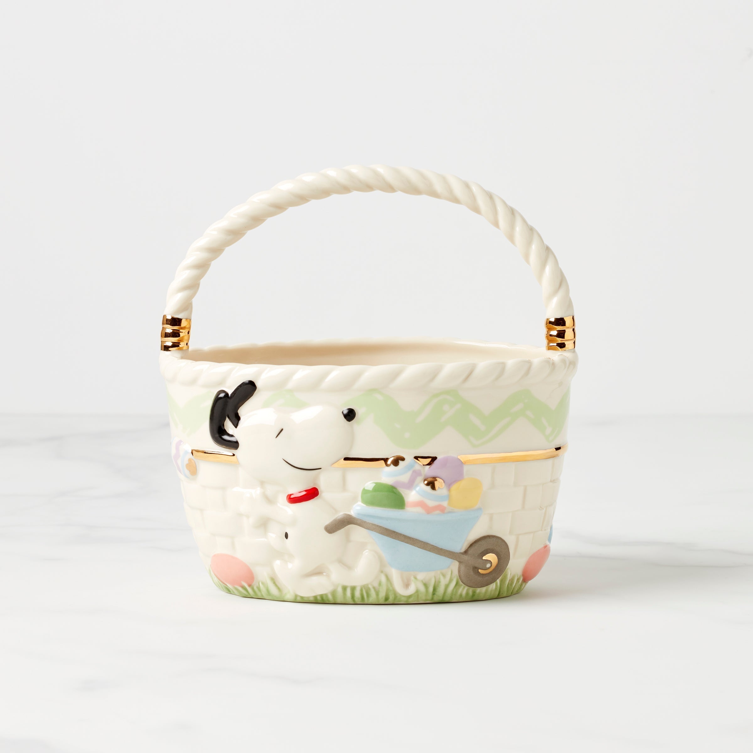 Lenox Everyday Flatware Snoopy Easter Basket