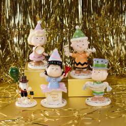 Alternative view of Lenox Everyday Flatware Happy New Year Charlie Brown 5-Piece Figurine Set