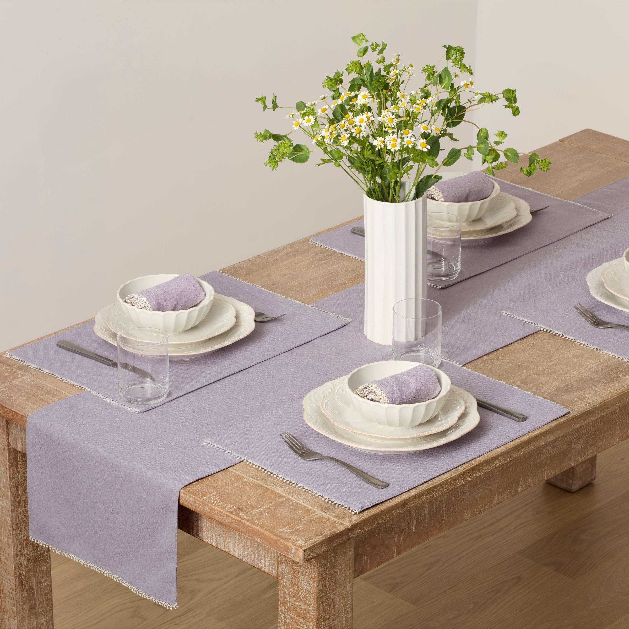 Lenox Everyday Flatware French Perle Violet Placemat - Image 3