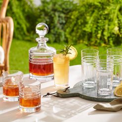 Alternative view of Lenox Everyday Flatware Tempo Crystal Highball Glasses, Set of 4