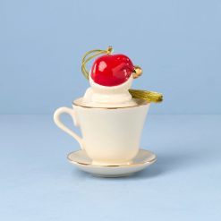 Alternative view of Lenox Everyday Flatware Coffee Tea & Me Snowman Ornament