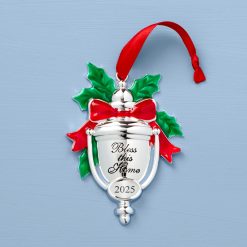 Lenox Everyday Flatware 2025 Bless This Home Silverplate Ornament