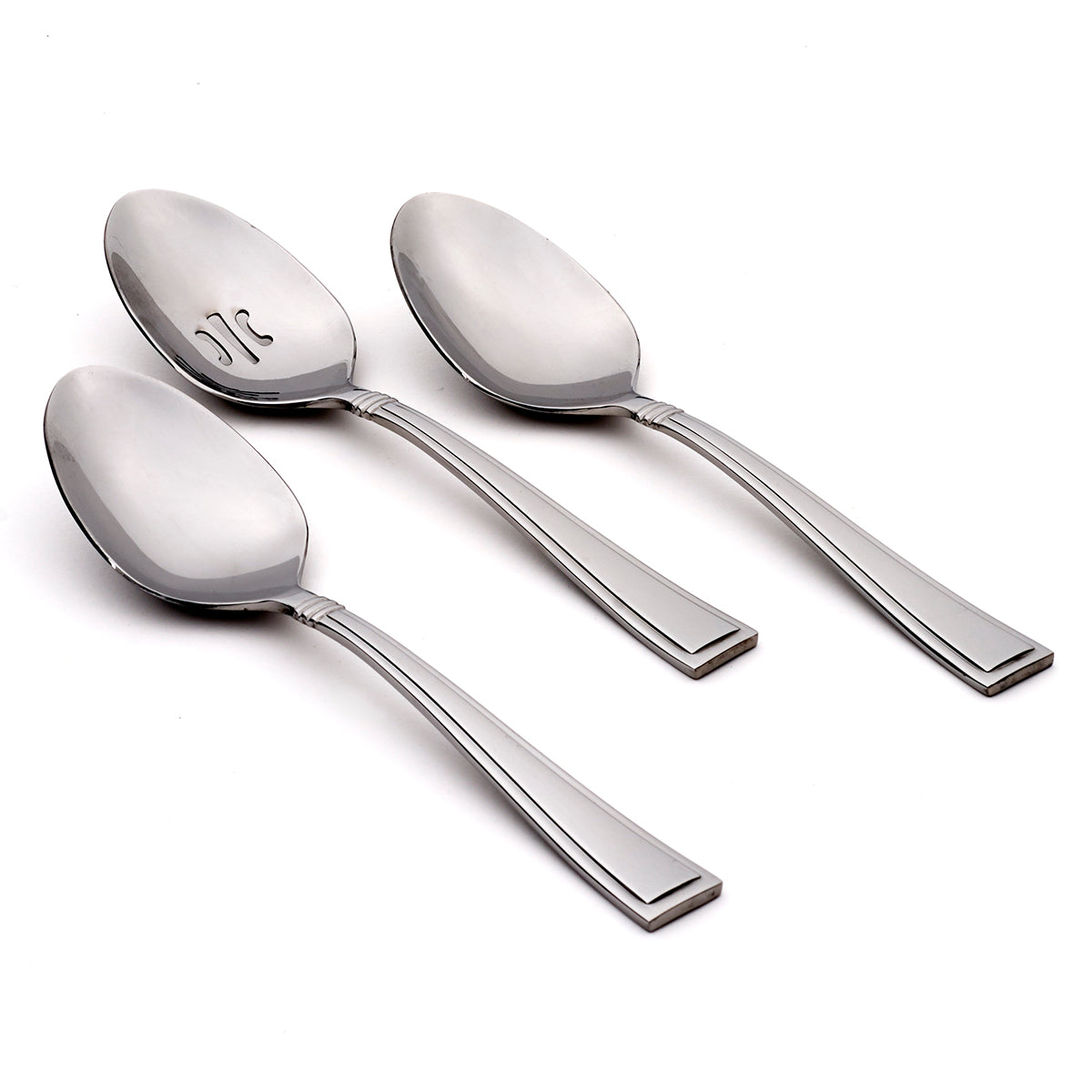 Lenox Everyday Flatware Butler 3-Piece Serving Spoons