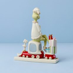 Alternative view of Lenox Everyday Flatware All Aboard with Mr. Grinch Figurine