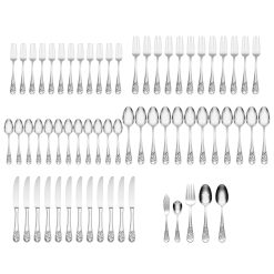 Alternative view of Lenox Everyday Flatware Chestnut Ridge 65-Piece Flatware Set