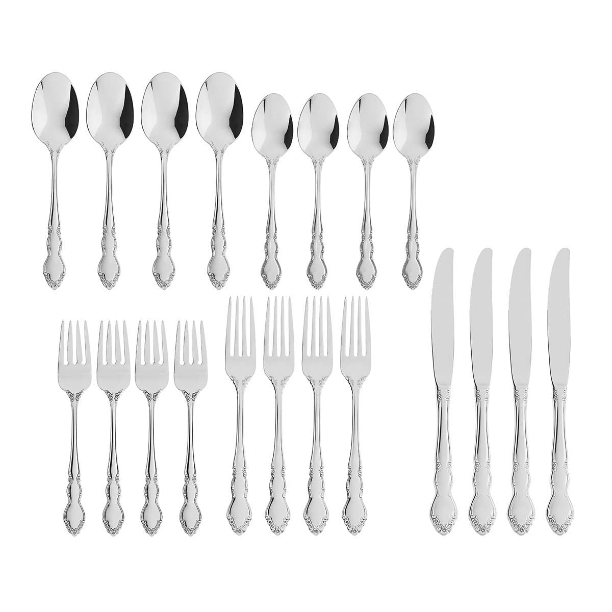 Lenox Everyday Flatware Dover 20-Piece Flatware Set - Image 4