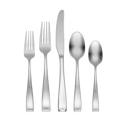Lenox Everyday Flatware Moda Satin 65-Piece Flatware Set
