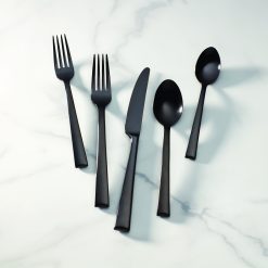 Lenox Everyday Flatware Colebrook Onyx  5-Piece Place Setting