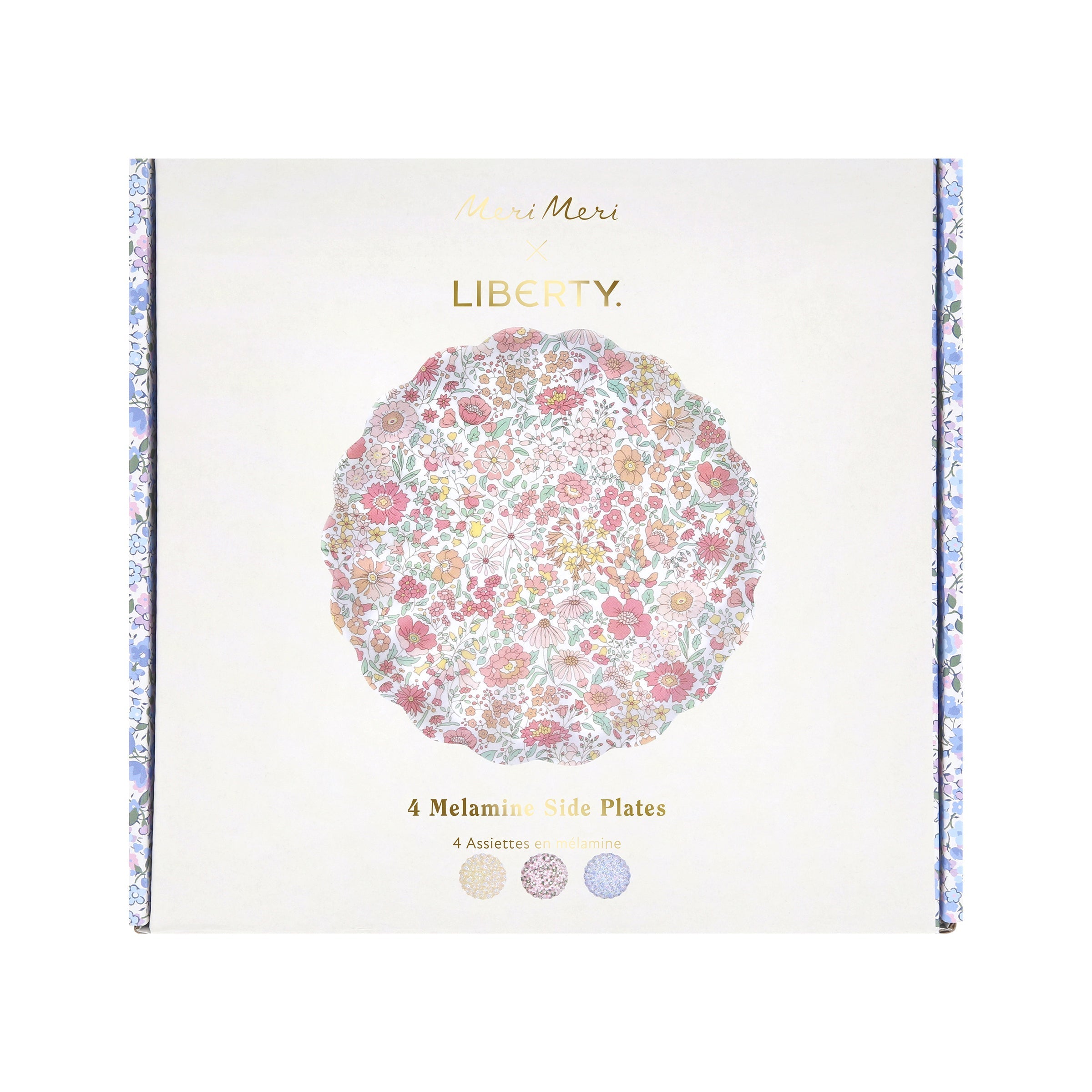 Lenox Everyday Flatware Meri Meri X Liberty Floral Melamine Small Plate, Set of 4 - Image 9
