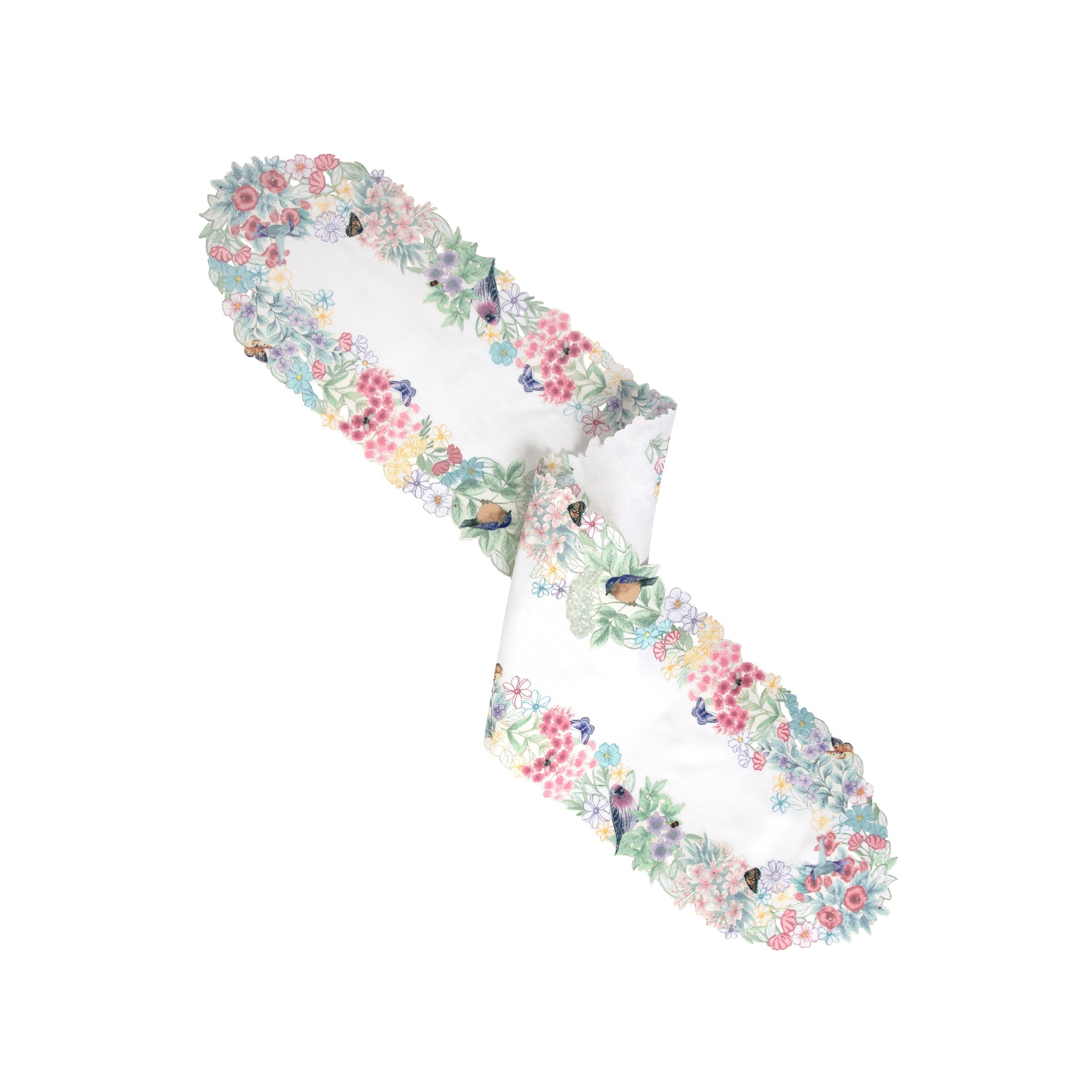 Lenox Everyday Flatware Butterfly Meadow Flutter Table Runner - Image 4