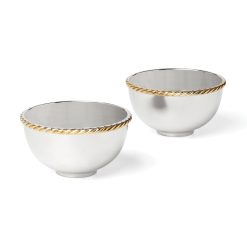 Lenox Everyday Flatware Roseland Nut Bowls, Set of 2