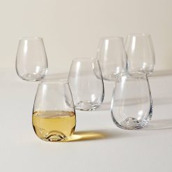 Alternative view of Lenox Everyday Flatware Tuscany Classics Stemless Wine Glasses, Set of 6