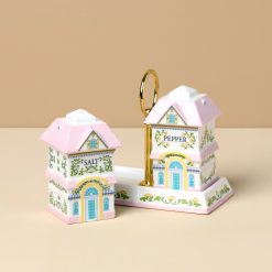 Alternative view of Lenox Everyday Flatware Lenox Spice Village Salt & Pepper with Tray