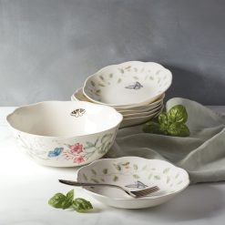 Alternative view of Lenox Everyday Flatware Butterfly Meadow 7-Piece Bowl Set
