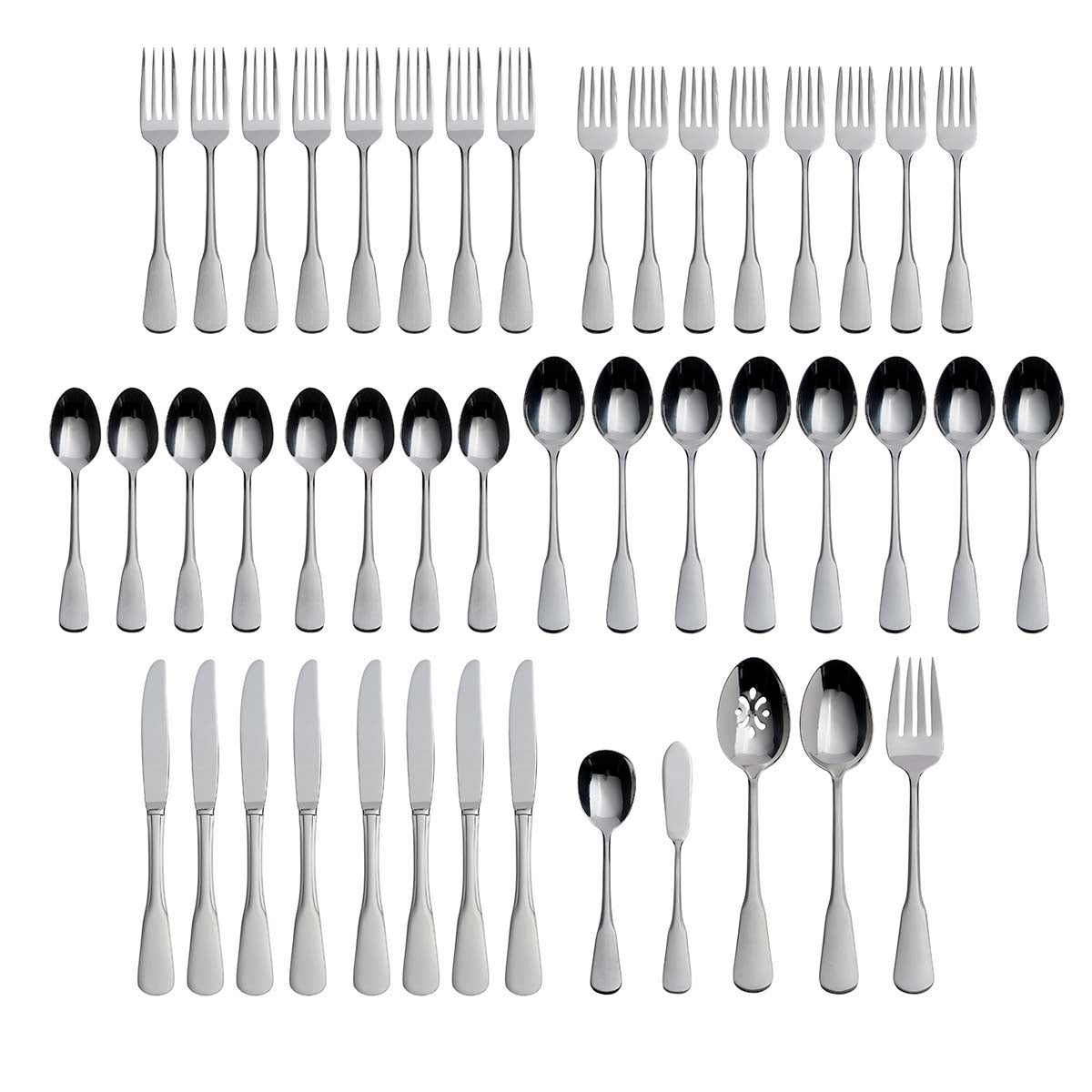 Lenox Everyday Flatware Colonial Boston 45-Piece Flatware Set - Image 3