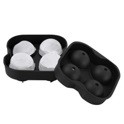 Lenox Everyday Flatware Black Round Silicone XL Ice Mold