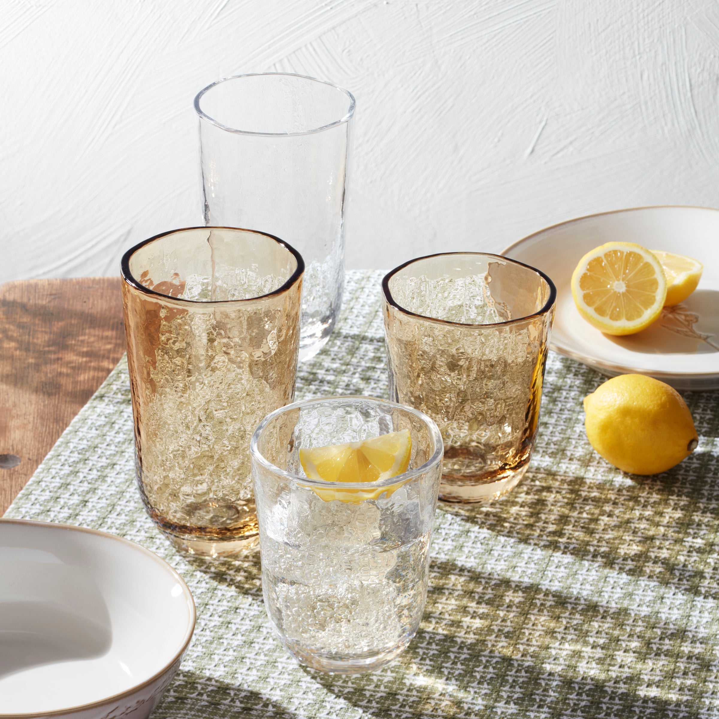 Lenox Everyday Flatware Homespun Clear Tall Tumbler - Set Of 4 - Image 3