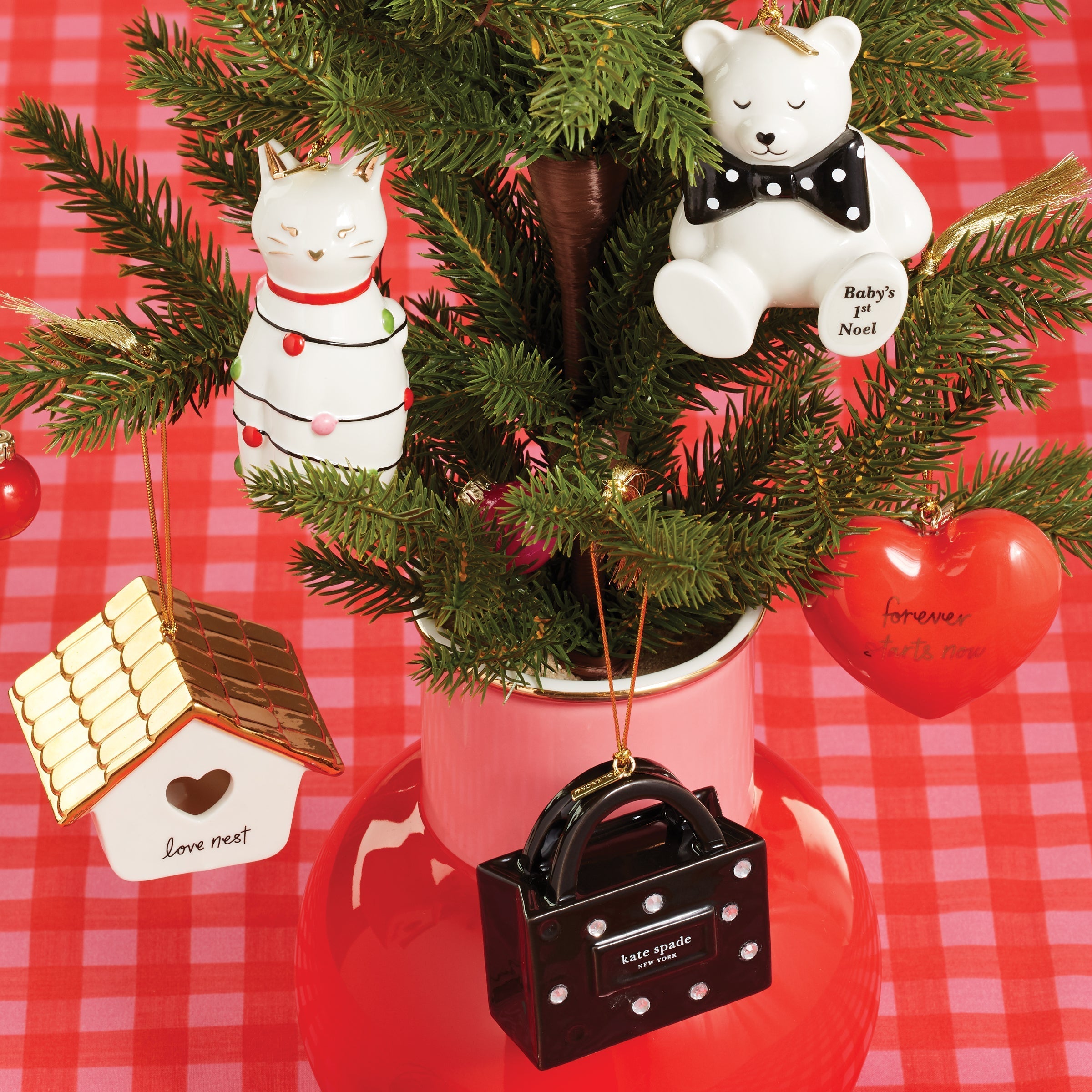 Lenox Everyday Flatware 2025 Be Jolly Our First Christmas Ornament - Image 4