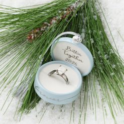 Alternative view of Lenox Everyday Flatware 2026 Together Forever Ring Box Ornament