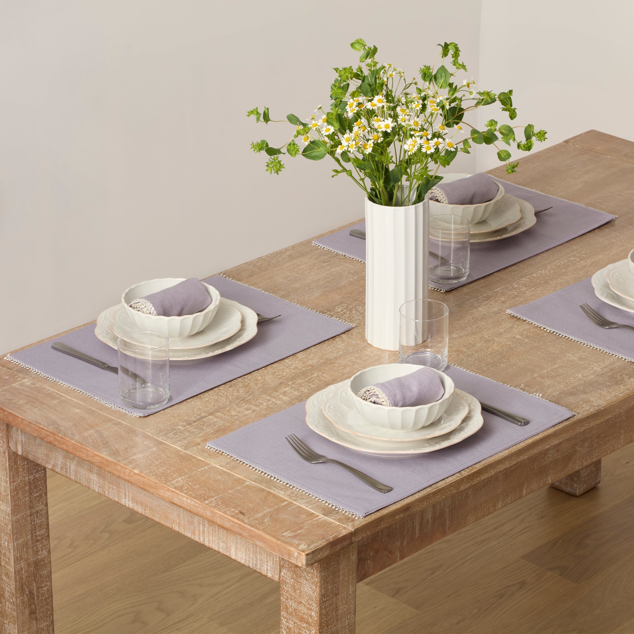 Lenox Everyday Flatware French Perle Violet Placemat