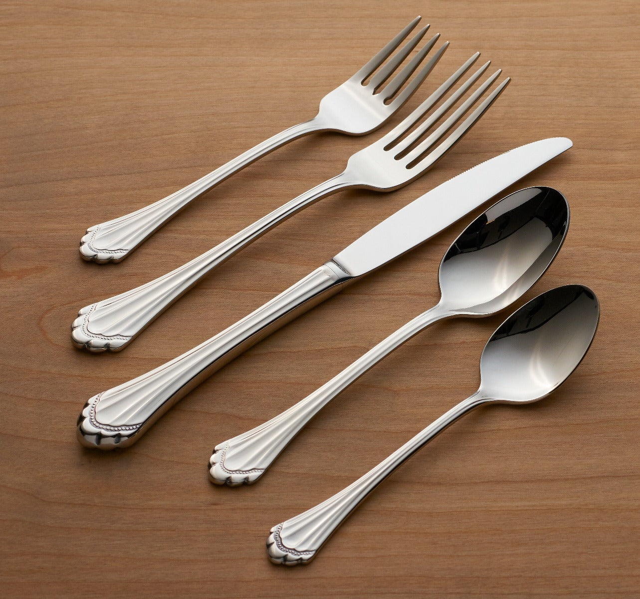 Lenox Everyday Flatware Marquette 5-Piece Place Setting - Image 2