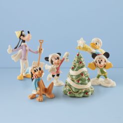 Lenox Everyday Flatware Disney Winter Fun 5-Piece Figurine Set