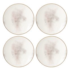 Lenox Everyday Flatware Trianna Salaria Coupe Salad Plates, Set of 4
