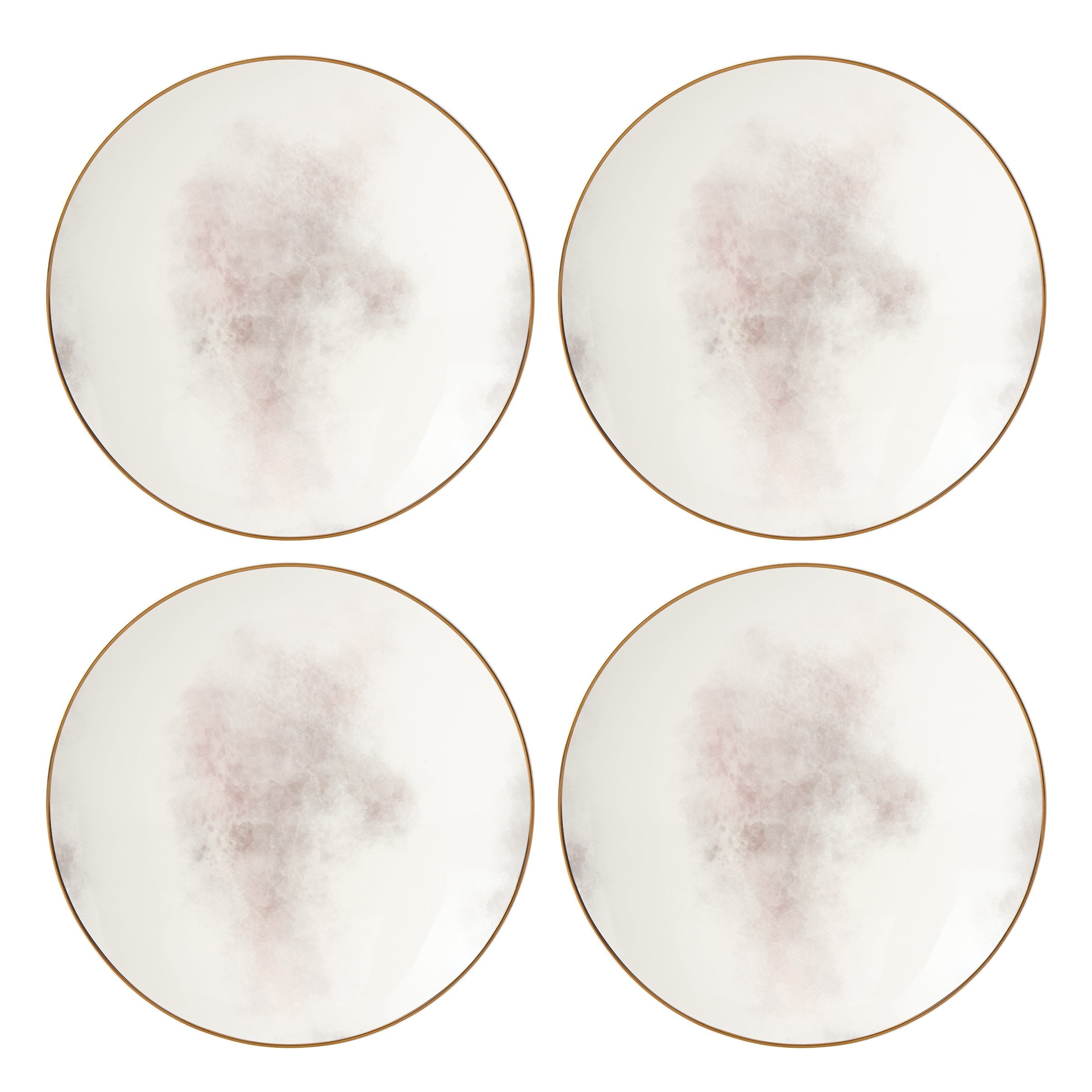 Lenox Everyday Flatware Trianna Salaria Coupe Salad Plates, Set of 4