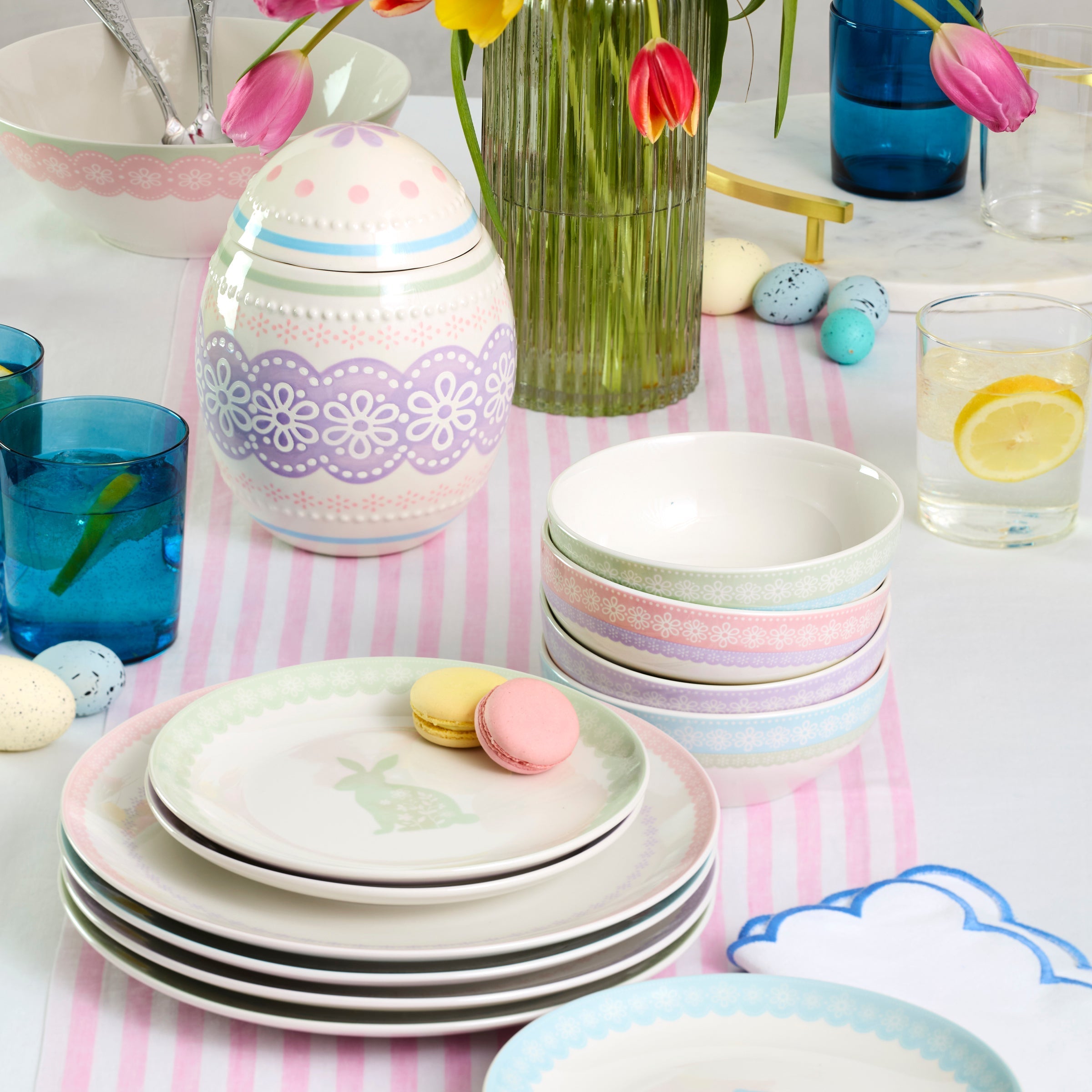 Lenox Everyday Flatware Bunny Hop Dinner Plates, Set of 4 - Image 3